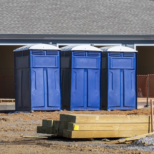 do you offer hand sanitizer dispensers inside the porta potties in Wolf River